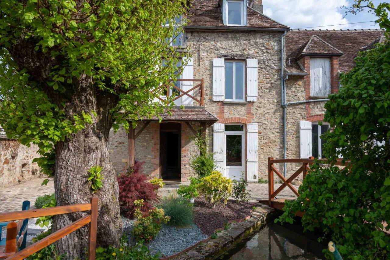 לינה וארוחת בוקר Villenauxe Le Moulin De Cutesson O Dela Du M מראה חיצוני תמונה