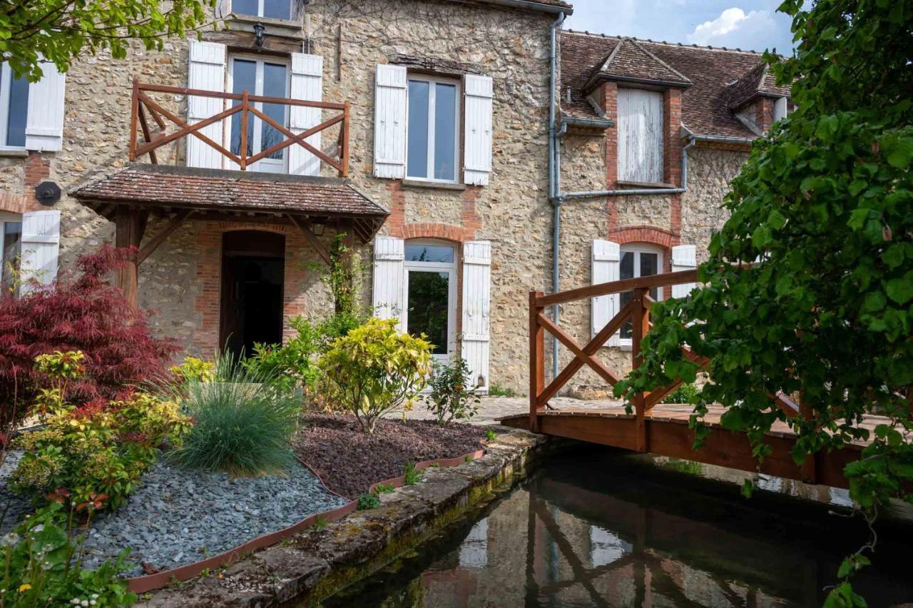 לינה וארוחת בוקר Villenauxe Le Moulin De Cutesson O Dela Du M מראה חיצוני תמונה