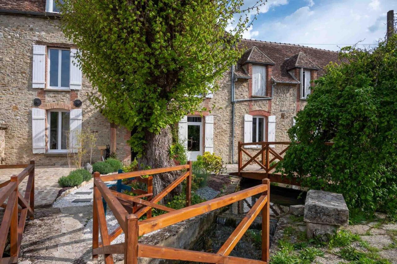 לינה וארוחת בוקר Villenauxe Le Moulin De Cutesson O Dela Du M מראה חיצוני תמונה