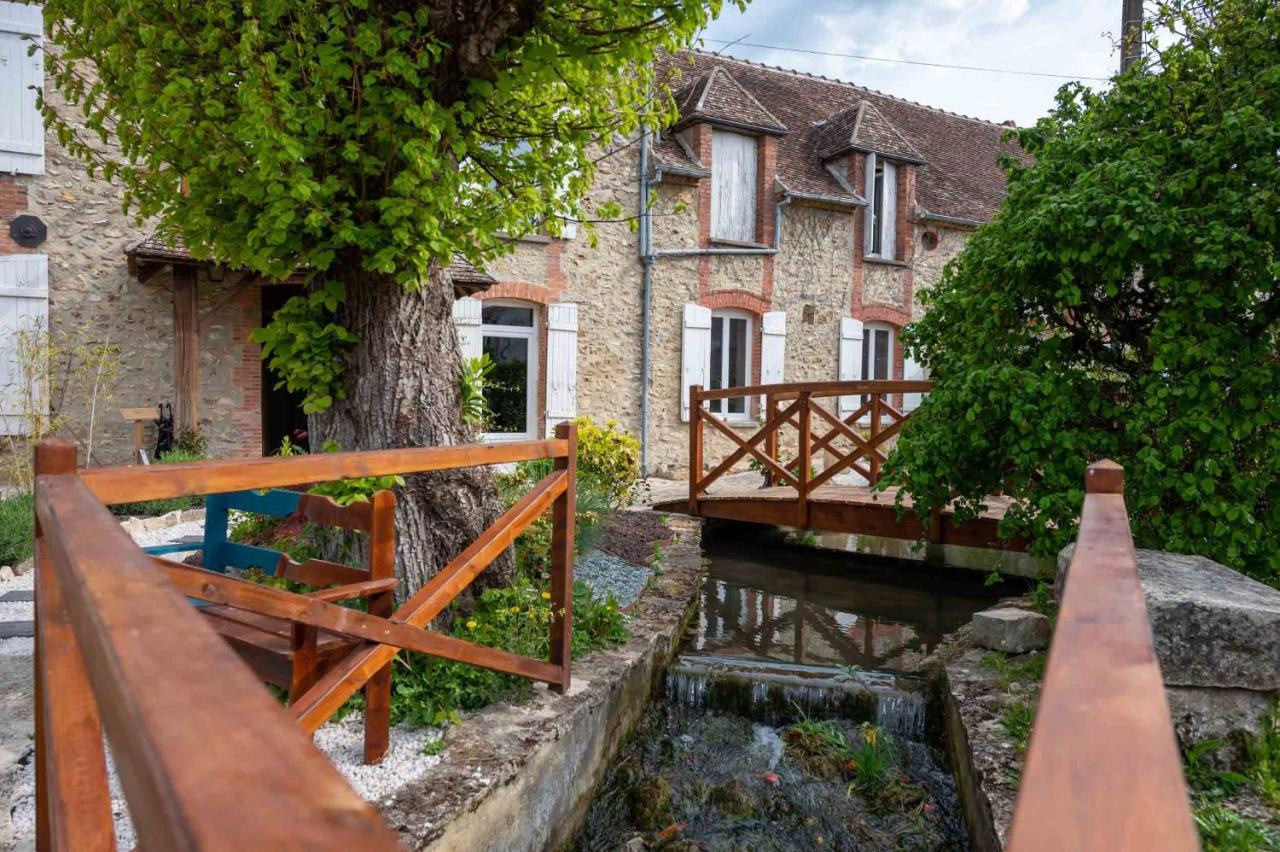 לינה וארוחת בוקר Villenauxe Le Moulin De Cutesson O Dela Du M מראה חיצוני תמונה